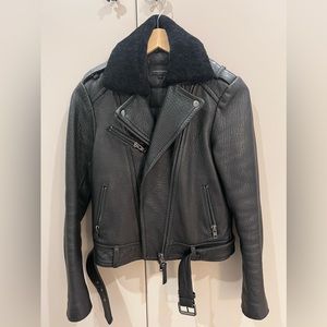 Mackage exclusively for aritzia black lined jacket XS
